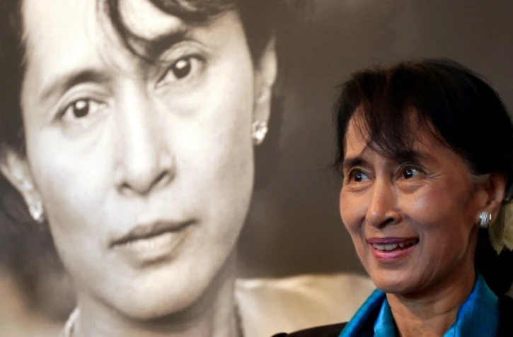 Aung San Suu Kyi à Oslo le 16 juin 2016