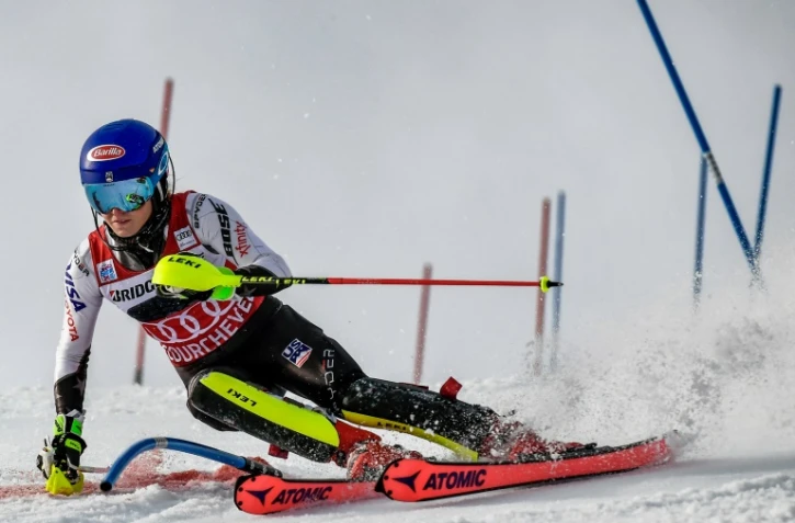 L'Américaine Mikaela Shiffrin remporte le slalom de Courchevel le 22 décembre 2018