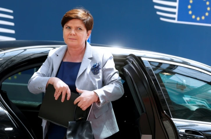 La Première ministre polonaise, Beata Szydlo, le 22 juin à Bruxelles