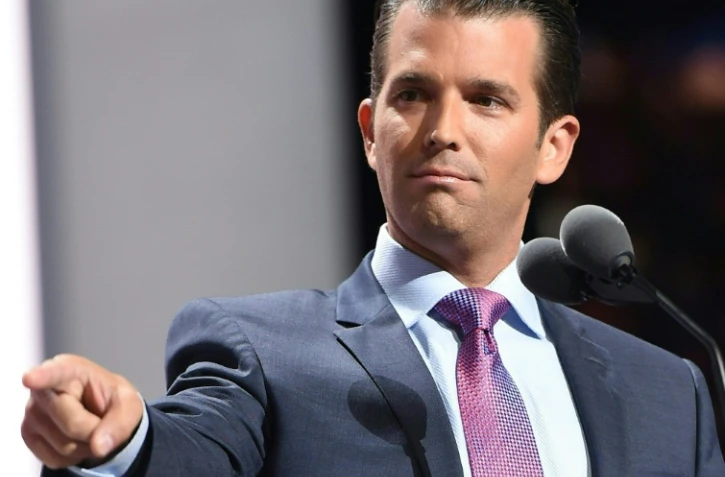 Donald Trump Jr s'adresse aux délégués de la Convention républicaine le 19 juillet 2016 à Cleveland