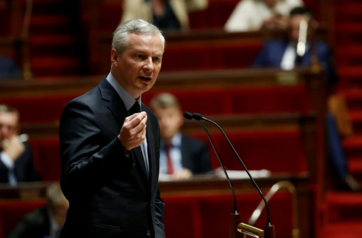 Le ministre de l'Economie Bruno Le Maire à l'Assemblée nationale le 17 octobre 2017  