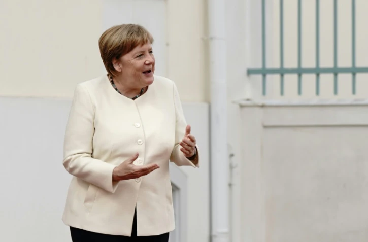 La chancelière allemande Angela Merkel, le 29 juin 2020 à Meseberg, près de Berlin