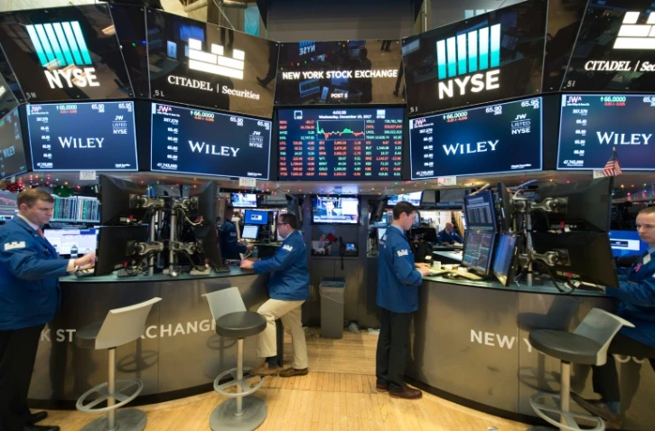 Traders sur le parquet du New York Stock Exchange