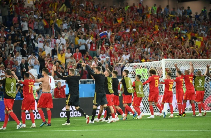 La Belgique victorieuse de l'Angleterre à Kaliningrad, le 28 juin 2018, clôture la phase des poules invaincue