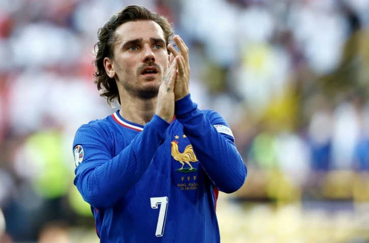 Le milieu de terrain français Antoine Griezmann après le match du groupe D de l'Euro-2024 contre la Pologne, à Dortmund, le 25 juin 2024
