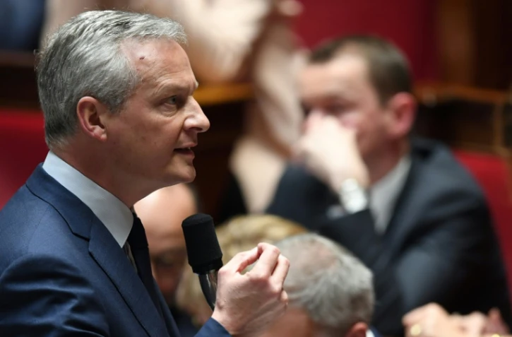 Le ministre de l'Economie Bruno Le Maire, le 26 mars 2019 à L'Assemblée nationale