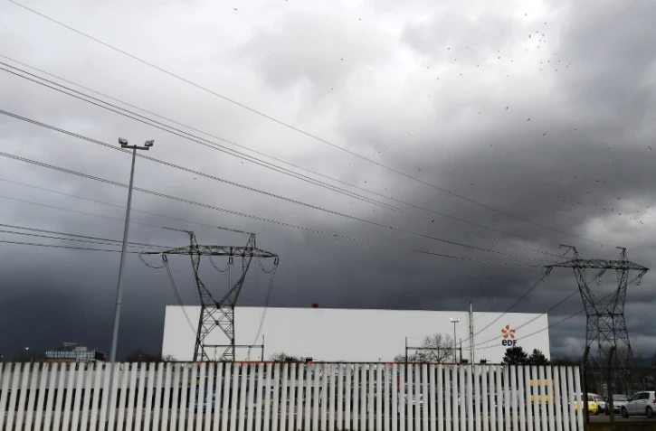 La centrale nucléaire de Fessenheim le 19 janvier 2018
