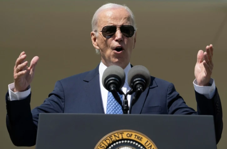 Le président américain Joe Biden, à la Maison Blanche, le 24 avril 2023