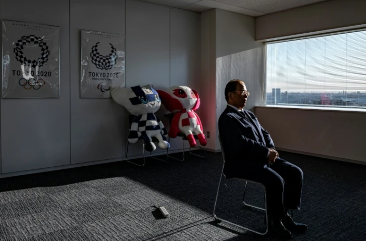 Le directeur général du comité d'organisation des Jeux olympiques de Tokyo Toshiro Muto, le 19 janvier 2021 dans la capitale japonaise