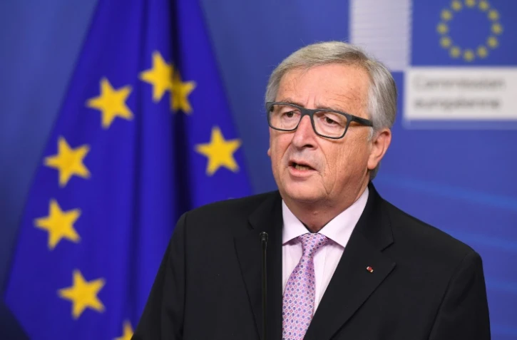 Le président de la Commission européenne Jean-Claude Juncker à la Commission européenne, à Bruxelles le 6 février 2017