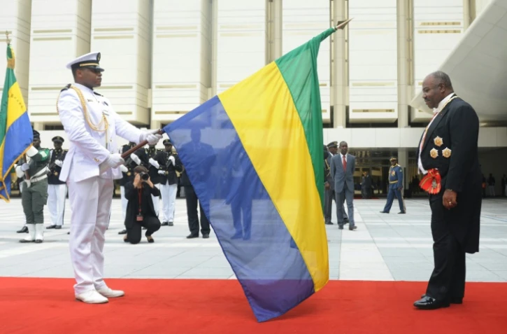 Le président du Gabon, Ali Bongo Ondimba, à Libreville, le 27 septembre 2016 lors de la cérémonie d'investiture