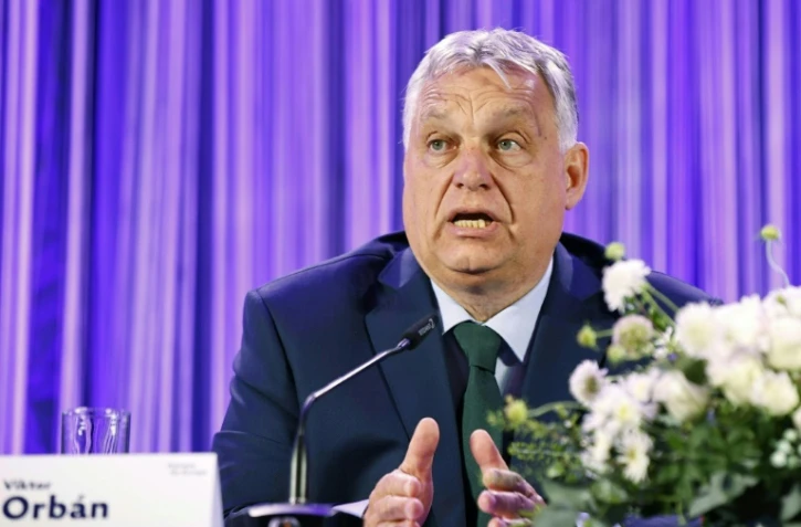 Le Premier ministre hongrois Viktor Orban Ă Vienne, le 30 juin 2024