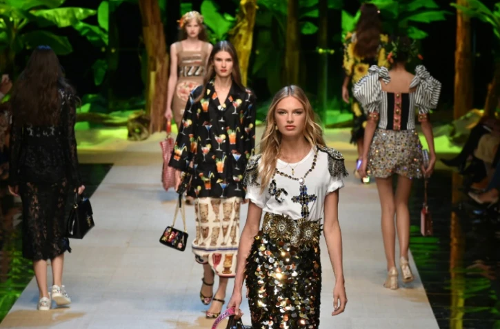 Défilé Dolce Gabbana, le 25 septembre 2016 Milan