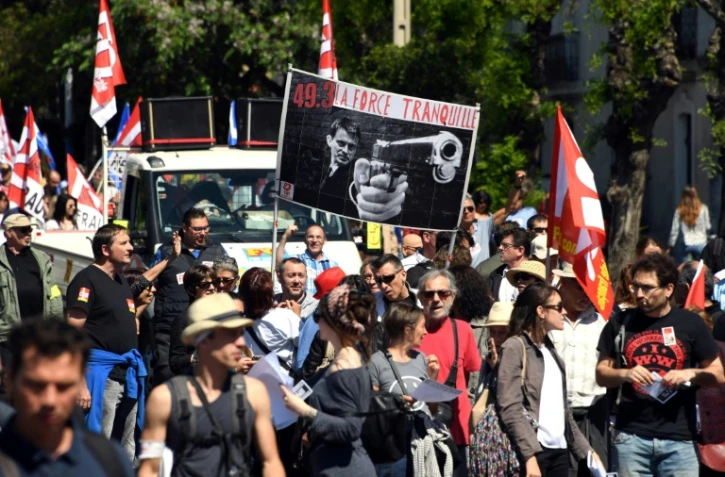 Manifestation contre la loi travail le 17 mai 2016 Ă  Montpellier