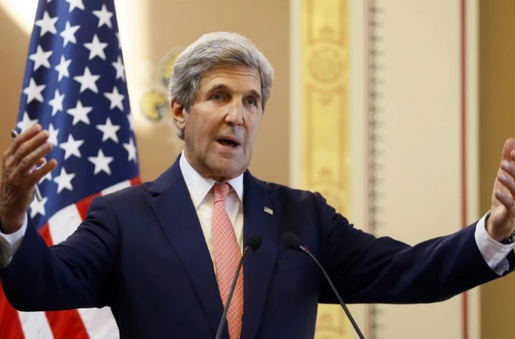 Le secrétaire d'Etat américain John Kerry, le 19 juillet 2016 à Londres