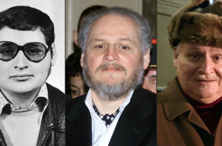 Montage de trois photos datant des années 70, de 2001 et de 2013 d'Ilich Ramirez Sanchez, dit Carlos, jugé en appel à partir de lundi pour l'attentat du Drugstore Publicis en 1974 à Paris