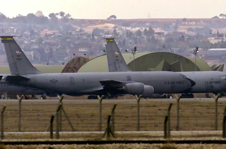 Des avions de l'Armée de l'air américaine sur la base aérienne d'Incirlik en Turquie