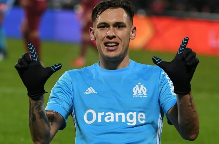 Le 3e but pour le nouveau 2e de Ligue 1 vient d'être marqué par le Marseillais Lucas Ocampos à Metz
