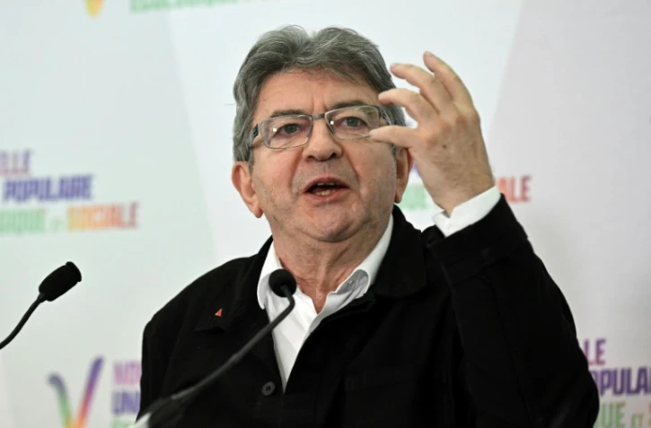 Jean-Luc Mélenchon, ici lors d'une conférence de presse à Paris le 5 juillet 2022, fera son retour aux "Amphis" de LFI après un été discret