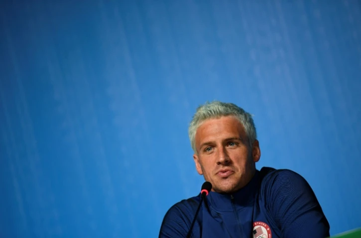 Le nageur américain Ryan Lochte, le 3 août 2016 à Rio