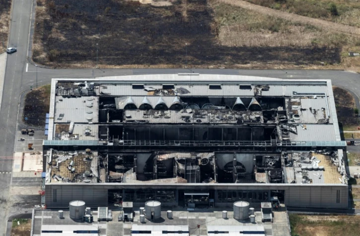 La station d'épuration d'Achères le 11 juillet 2019