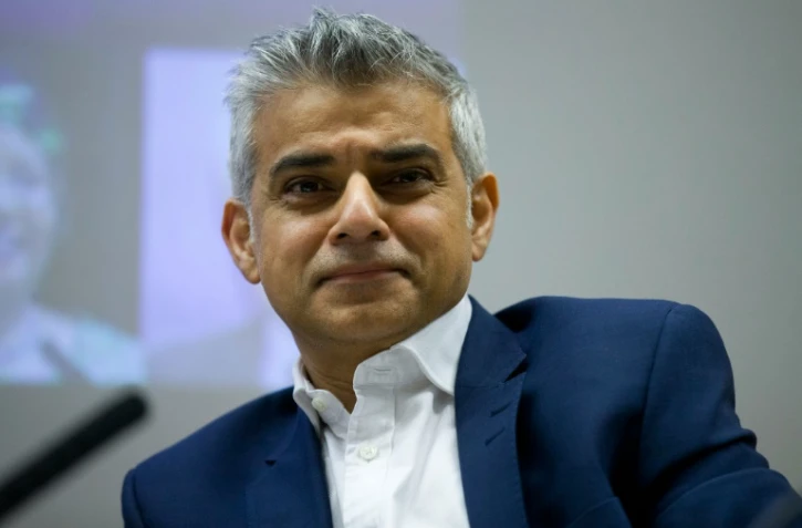 Le travailliste Sadiq Khan, premier maire musulman de Londres, lors d'un discours dans la capitale britannique, le 28 janvier 2016