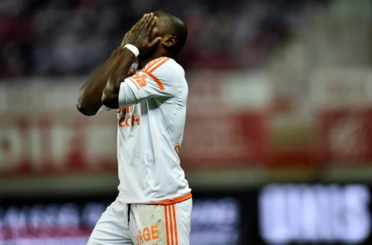 Le Lorientais Majeed Waris Ă Dijon en Ligue 1, le 22 octobre 2016