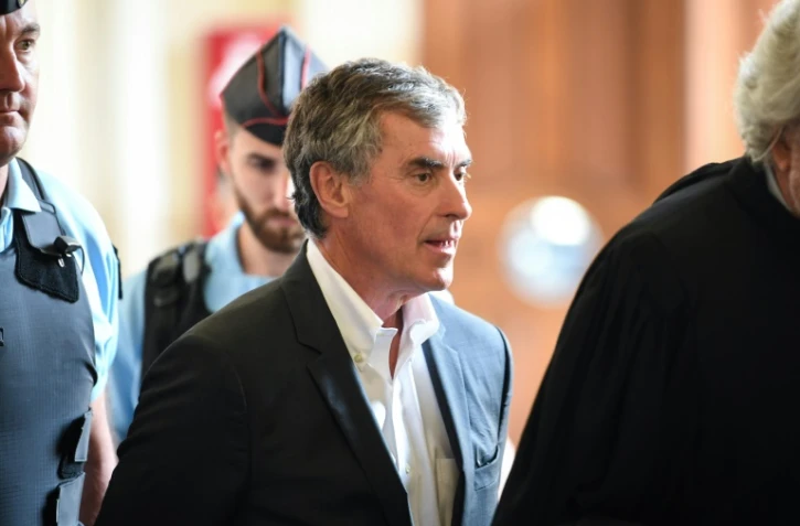 Jérôme Cahuzac lors de son procès en appel, le 15 mai 2018 à Paris