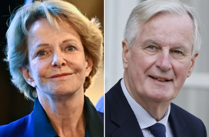 Frédérique Bredin (PS) et Michel Barnier (LR), candidats pour la 2e circonscription de Paris