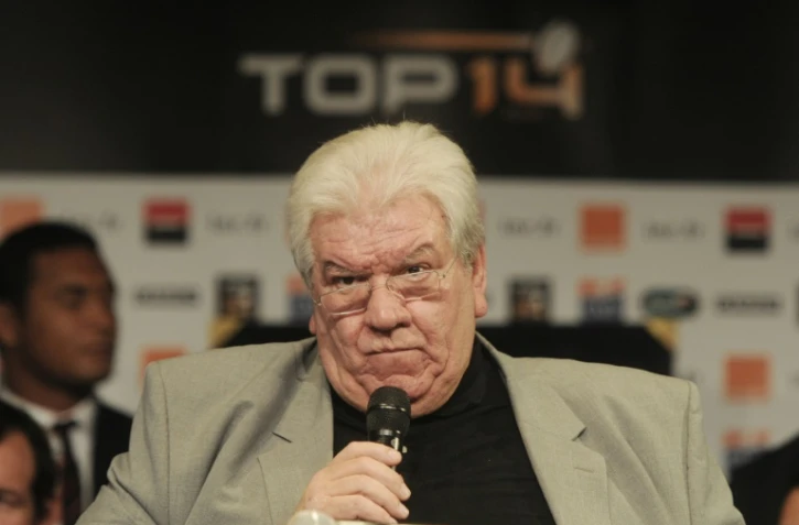 Paul Goze, président de la LNR, le 11 août 2014 à Paris