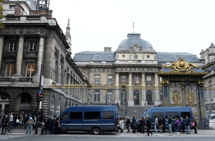 Le Palais de Justice à Paris, le 11 octobre 2017