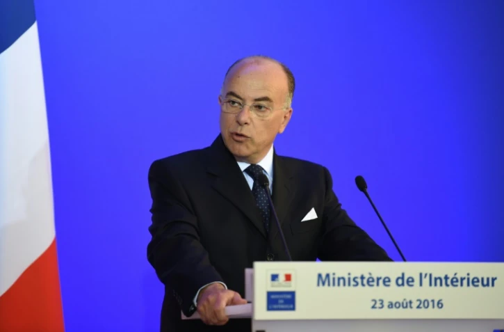 Bernard Cazeneuve le 23 août 2016 à Paris