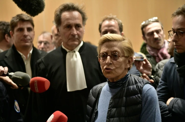 Isabelle Balkany à l'issue de son procès le 18 octobre 2019
