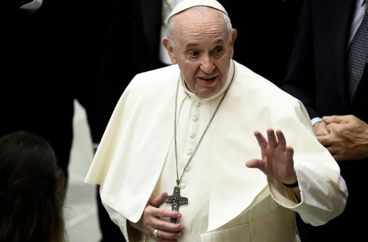 Le pape François au Vatican, le 7 octobre 2020