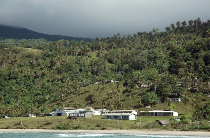 L'île de Pentecôte au Vanuatu, le 13 septembre 2005