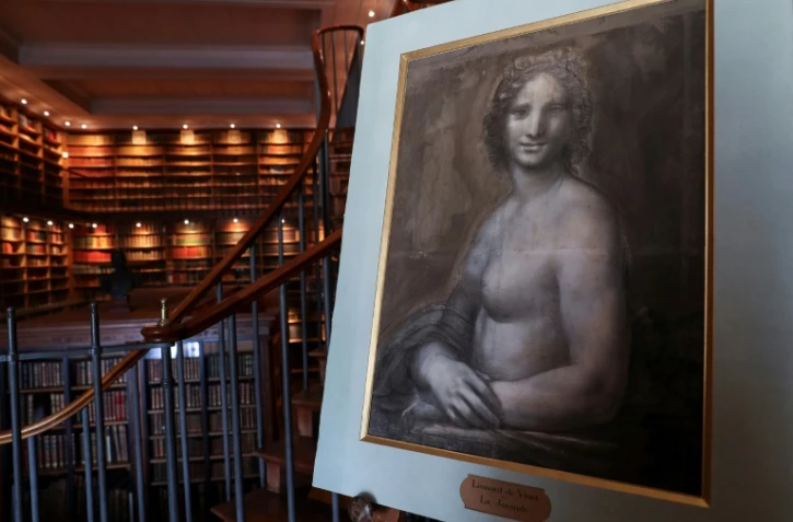 La Joconde nue, exposée le 11 mars 2019 au château de Chantilly