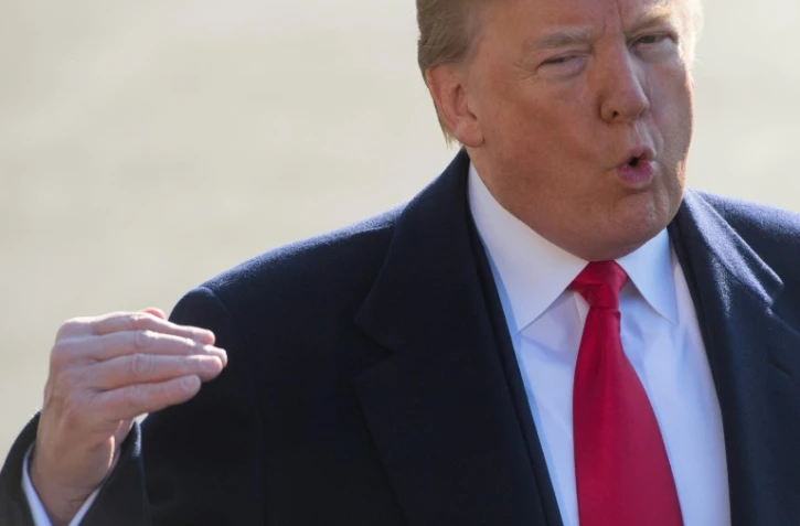 Le président américain Donald Trump, le 13 mars 2018 à Washington, DC