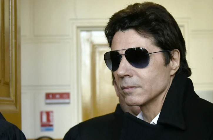 Le chanteur Jean-Luc Lahaye, lors d'un procès le 23 mars 2015 à Paris