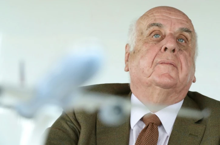Etienne Davignon, en Belgique, le 11 mai 2018