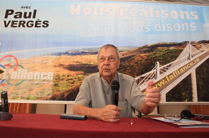 Mardi 9 Février 2010 

 Conférence de presse de Paul Vergès