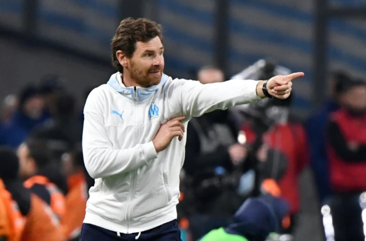 L'entraîneur portugais de Marseille, André Villas-Boas, lors du match de Ligue 1 face à Angers, au Vélodrome, le 25 janvier 2020