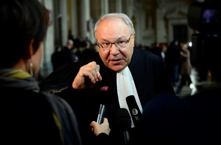 Simon Cohen, l'avocat de la majorité des 300 parties civiles, le 2 octobre 2017 à Paris