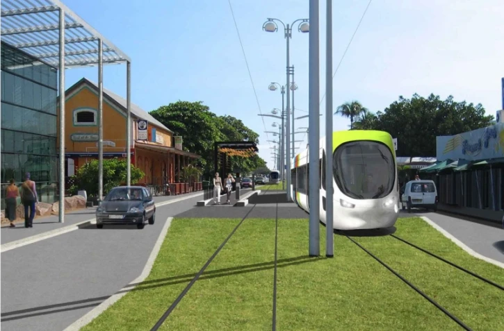 Maquette du tram-train (Photo SR21)