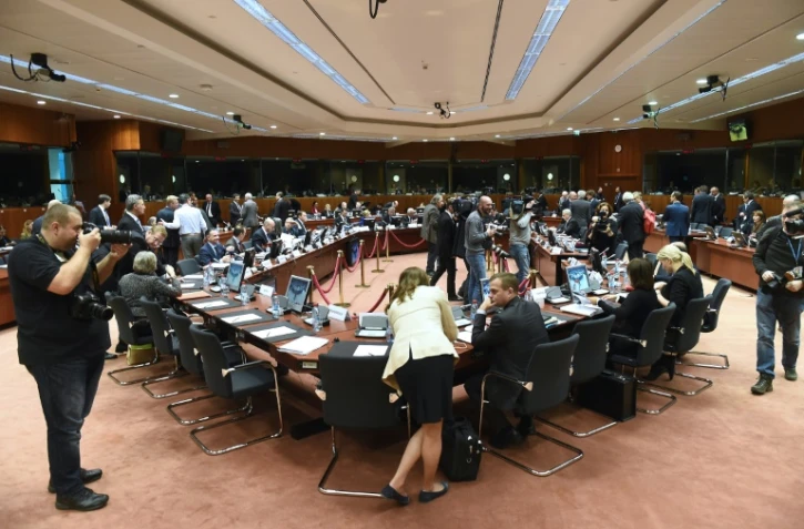 Réunion des ministres de l'Intérieur de l'UE sur l'adoption d'un PNR européen, le 4 décembre 2015 à Bruxelles