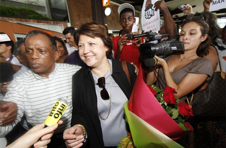 Samedi 13 Février 2010

Arrivée de Martine Aubry à La Réunion