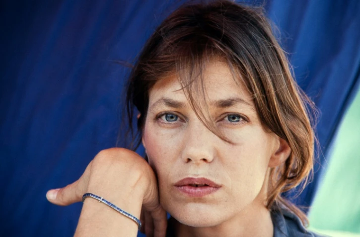 L'actrice britannique Jane Birkin le 12 septembre 1985 à Deauville