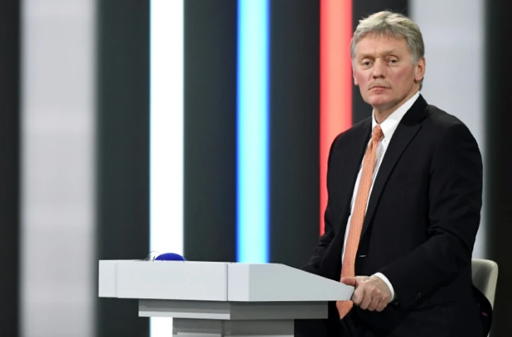 Dmitry Peskov, porte-parole du Kremlin, le 23 décembre 2021 à Moscou