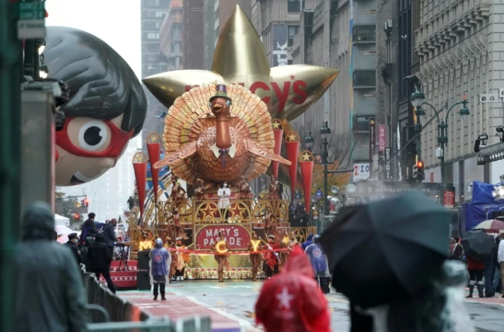 La parade de Thanksgiving à New York, sans public et diffusée à la télévision, le 26 novembre 2020 