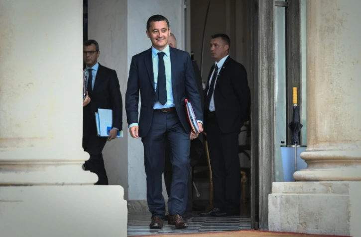 Gérald Darmanin, le 31 août 2018 à l'Elysee