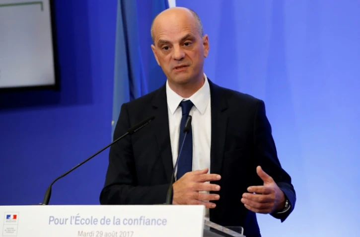 Jean-Michel Blanquer à Paris le 29 août 2017